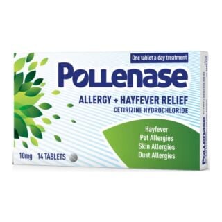 Pollenase Allergy & Hayfever Tablets - 14 Tablets