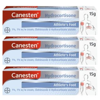 Canesten Hydrocortisone Cream - 15g x 3