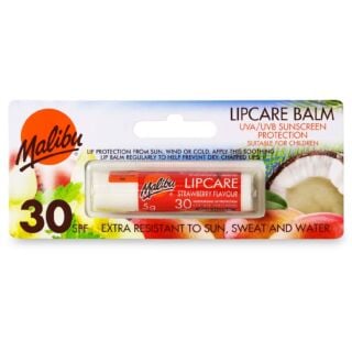 Malibu SPF 30 Strawberry Lip Balm - 5g	