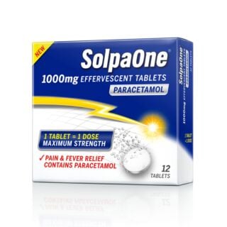 SolpaOne 1000mg Soluble Paracetamol Tablets - 12	