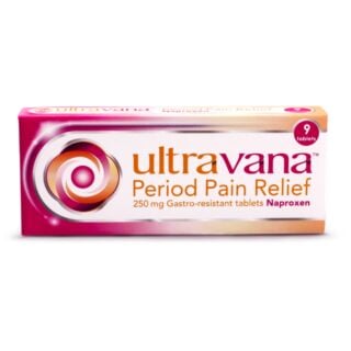 Ultravana Period Pain Relief - 9 Tablets