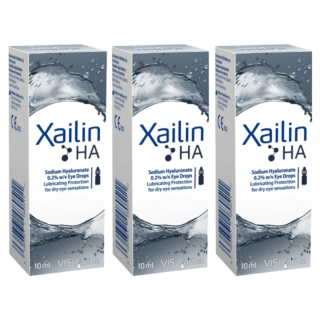 Xailin HA Eye Drops - 10ml - 3 Pack