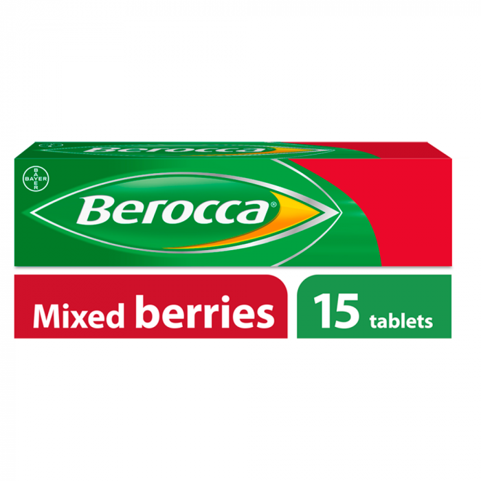 Berocca Plus Bayer 15 Comprimés Effervescents - Pharmacie Loreto