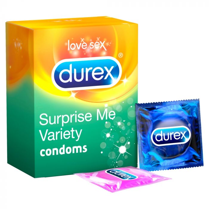 Buy Durex Surprise Me Condoms 40 Pack 3894