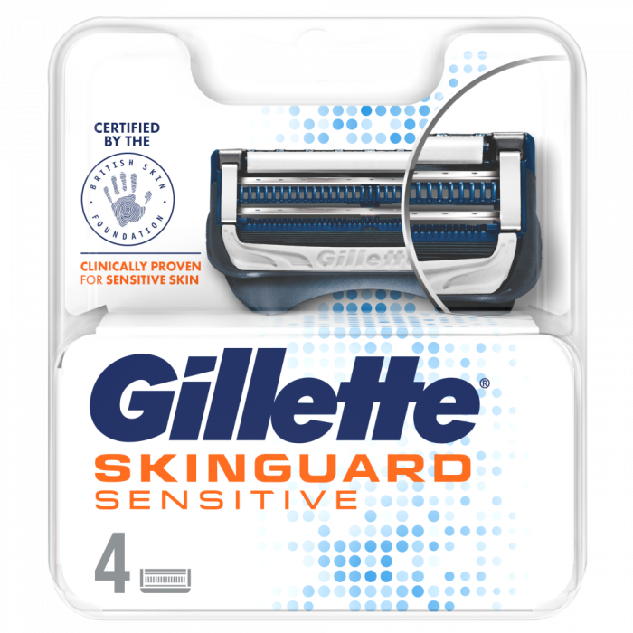 Buy Gillette SkinGuard Sensitive Razor Blades 4 Refills