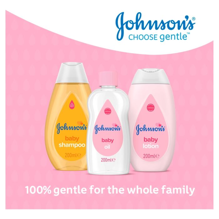 JOHNSONS Baby oil, 200 ml