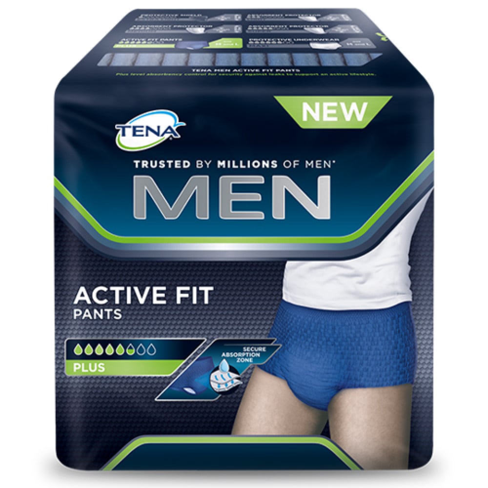 Tena Men Active Fit Pants Plus - Medium 9 Pack | Chemist 4 U