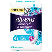 Always Discreet Incontinence Pads Long - 10