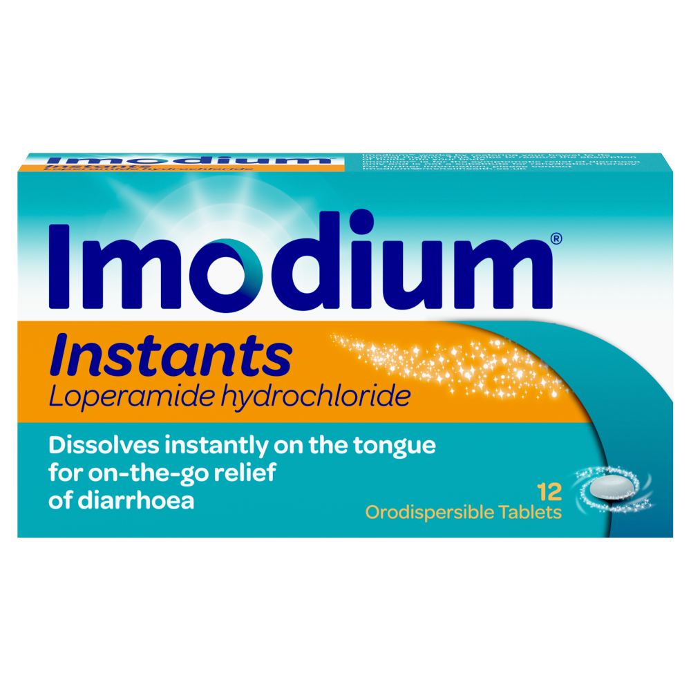 Imodium Instants 12 Tablets For Diarrhoea Chemist4U